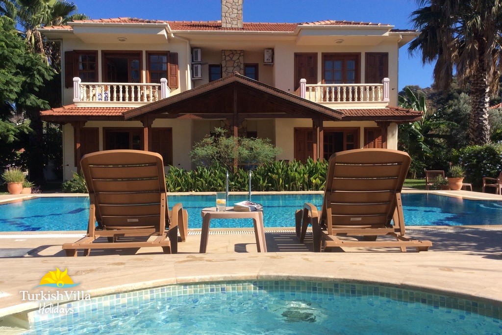 Villa Hatira beautiful luxury private villa with pool in Dalyan Turkey from Turkish Villa